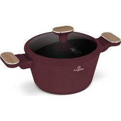 Berlinger Haus Leonardo Nordic Collection Κατσαρόλα Αλουμινίου Μαρμάρου 24cm