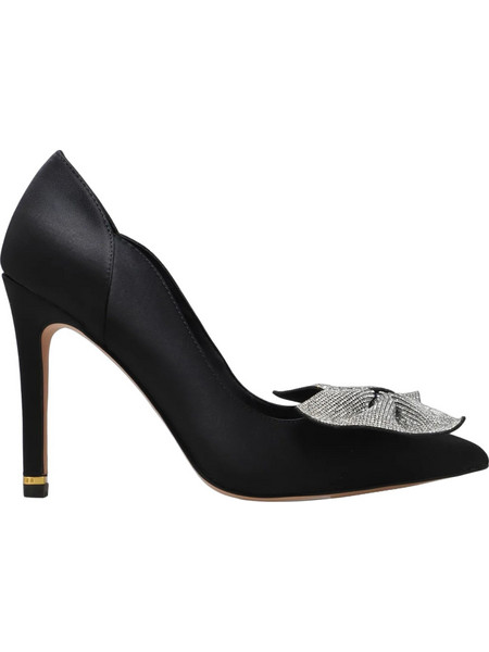 Ted Baker Γόβες με Τακούνι Στιλέτο με Φιόγκο & Στρας Μαύρες 283026