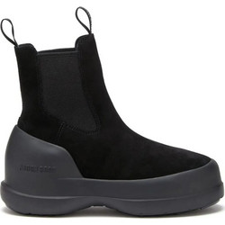 Moon Boot Ανδρικά Chelsea Μποτάκια Suede Μαύρα 80D2480050-001