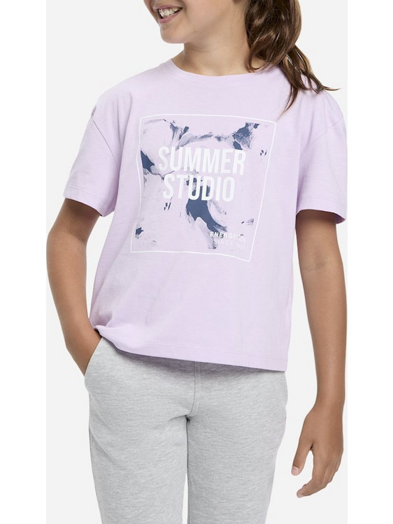 Energetics Παιδικό T-Shirt Κοντομάνικο Λιλά 434554-902-426