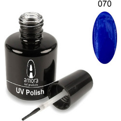 Amora 070 Saphire Ημιμόνιμο Βερνίκι Νυχιών 10ml