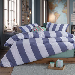 Nef-Nef Σετ Σεντόνια Μονά Βαμβακερά 170x270 Vertia Denim