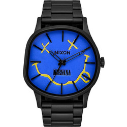 Nixon Nirvana Ανδρικό Ρολόι με Μαύρο Μεταλλικό Μπρασελέ A1417-5367-00
