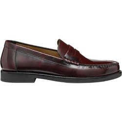 Geox Ανδρικά Μοκασίνια Loafers Δερμάτινα Μπορντό U55HVB00038C7011