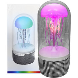 Homie Jelly Fish Homie 108528 Ηχείο Bluetooth Γκρι Διαφανές