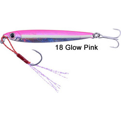 Major Craft Jigpara Casting Jig Micro Slim Τεχνητό Δόλωμα Πλάνος Φωσφοριζέ 5.5cm 10gr 18