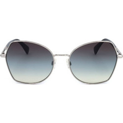 Rag & Bone RNB1067GS 010 Γυναικεία Γυαλιά Ηλίου Πεταλούδα Μεταλλικά Ασημί με Μπλε Φακό