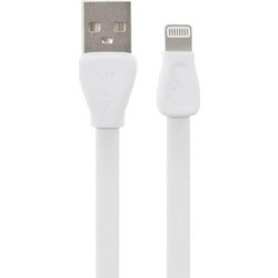 Remax Martin Flat USB-A to Lightning Cable 1m White