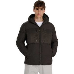 4F Ανδρικό Μπουφάν Χειμωνιάτικο Puffer Μαύρο 4FWAW25TDJAM602-43S