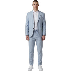 Ben Tailor Casual Ανδρικό Κοστούμι Καλοκαιρινό Λινό με Κανονική Εφαρμογή Γαλάζιο BENT.1662