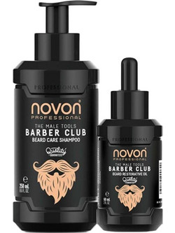 Novon Professional Barber Club Σετ Περιποίησης για Γένια