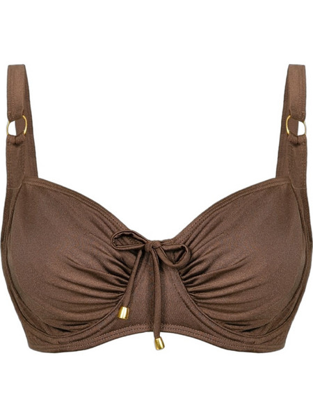 Rock Club Bikini Top με Ενίσχυση Καφέ BP-2276-600