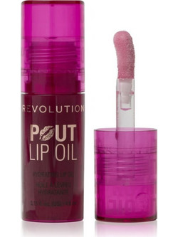 Revolution Pout Bitten Cherry Lip Oil με Χρώμα 4.6ml