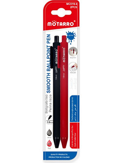 Motarro Σετ Στυλό Διαρκείας Πολύχρωμο 2τμχ MC019-4
