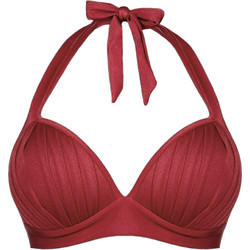 Rock Club Bikini Top με Ενίσχυση Μπορντό BP-2152-409