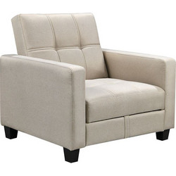 Woodwell Πολυθρόνα Κρεβάτι Ανακλινόμενη Cappuccino Kelso Ε9928,13