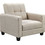 Woodwell Πολυθρόνα Κρεβάτι Ανακλινόμενη Cappuccino Kelso Ε9928,13