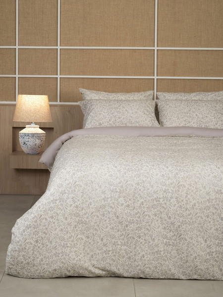 Sunshine Home Σετ Σεντόνια Υπέρδιπλα Βαμβακερά 235x270 Feelings 2070 Beige