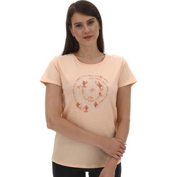 Lotto Γυναικείο Αθλητικό T-Shirt Σομόν 223642-D9S