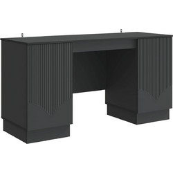 vidaXL Γραφείο Υπολογιστή Ξύλινο 142.5x50x75cm 3414622