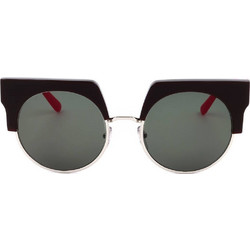 Marni ME602S 200 Γυναικεία Γυαλιά Ηλίου Πεταλούδα Μεταλλικά Χρυσά με Μαύρο Φακό