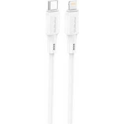 Hoco X120 USB-C to Lightning Cable 27W 1m White