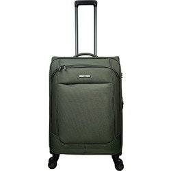 RCM 214 Βαλίτσα Μεσαία 66x42x24cm με 4 Ρόδες Πράσινη