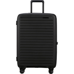 Samsonite RestackD EXP 150704SM-1041 Βαλίτσα Μεσαία 68x46x26cm με 4 Ρόδες Μαύρη