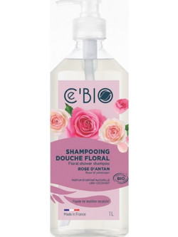 Laboratoire Gravier CE'BIO Rose d'Antan Φυτικό Σαμπουάν & Αφρόλουτρο για Επανόρθωση 1lt