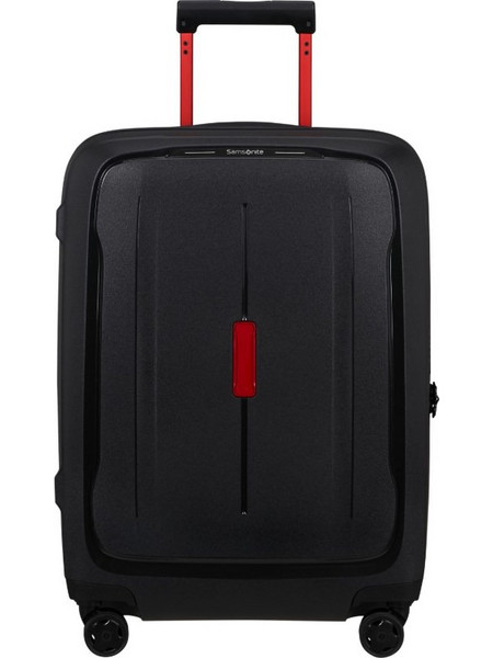 Samsonite Essens 158554-1186 Βαλίτσα Καμπίνας 55x40x23cm με 4 Ρόδες Μαύρη