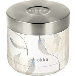 Quokka Δοχείο Φαγητού Θερμός Inox 600ml Ασημί