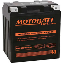 Motobatt Μπαταρία Μοτοσυκλέτας MLX30UHD-HP 650A 20Ah
