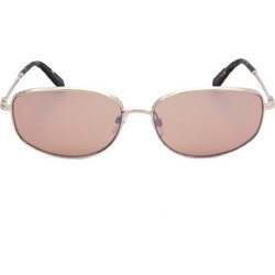 Marc Jacobs MARC772/S Dyg Γυναικεία Γυαλιά Ηλίου Ορθογώνια Μεταλλικά Ασημί με Ροζ Φακό