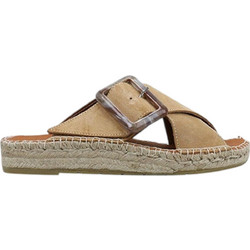 Macarena Bety 41 Γυναικεία Σανδάλια Suede Μπεζ BETY41TA