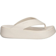 Crocs Getaway Γυναικείες Σαγιονάρες Platforms Ανατομικές Μπεζ 209410-160