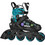Nils Extreme NA2053A Inline Αυξομειούμενα Rollers Τιρκουάζ 16-01-333