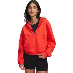 Under Armour Γυναικείο Αθλητικό Φούτερ με Κουκούλα Πορτοκαλί 6012843-690
