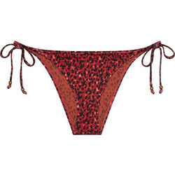 Triumph Midnight Swim Bikini Slip Animal Print Κόκκινο Μαύρο 10226526-0033