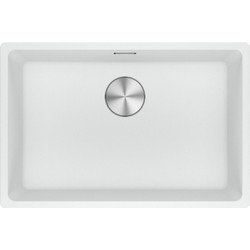 Franke Maris MRG 110-62 Ένθετος Νεροχύτης Γρανίτη Ματ Polar White 65.3x43.3cm