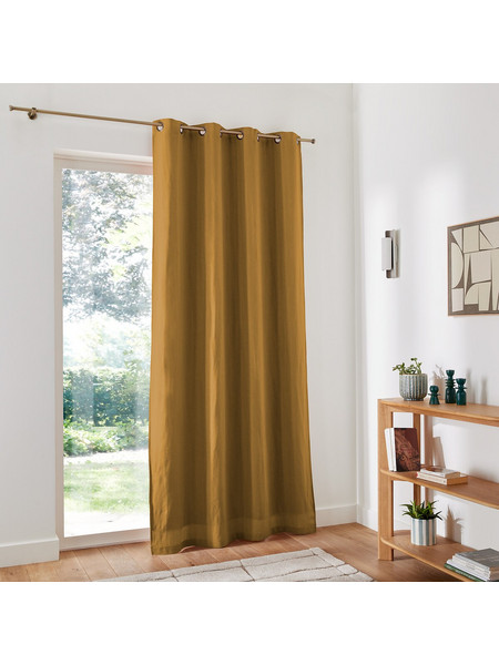La Redoute Κουρτίνα Συσκότισης με Τρουκς 135x220 Onega 350080857 Μπρονζέ