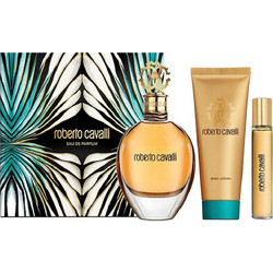 Roberto Cavalli Eau de Parfum 75ml + 15ml + Body Lotion 100ml