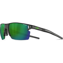 Julbo J519-1120 Ανδρικά Γυαλιά Ηλίου Τετράγωνα Κοκάλινα Μαύρα με Πράσινο Φακό