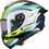 MT Targo S Outside B6 Gloss Black Yellow Κράνος Μηχανής Full Face 1450gr
