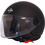 Vester YM-631 Matt Black Κράνος Μηχανής Jet