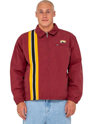 Rusty Ανδρικό Μπουφάν Χειμωνιάτικο Puffer Κόκκινο JKM1009-BUR