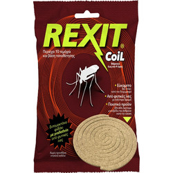 Rexit Coil Εντομοαπωθητικά Φιδάκια για Κουνούπια 10τμχ