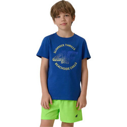 4F Παιδικό T-Shirt Κοντομάνικο Royal Blue 4FJWSS26TTSHM3284-36S