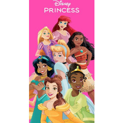 Dimcol Princess 190 Παιδική Πετσέτα Θαλάσσης Φούξια 70x140cm