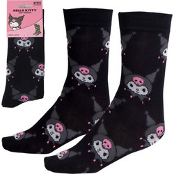 Hello Kitty Γυναικείες Κάλτσες Μαύρες με Σχέδια 6Pack 18445484544333