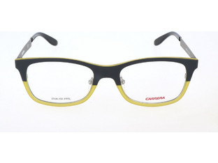 Carrera CA5032VX Ανδρικός Σκελετός Γυαλιών Οράσεως Κοκάλινος Μαύρος Κίτρινος